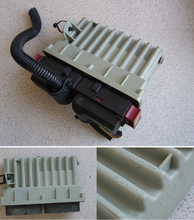 фото №1, Модуль блок управления вентиляторов opel astra zafira fs / 09131731