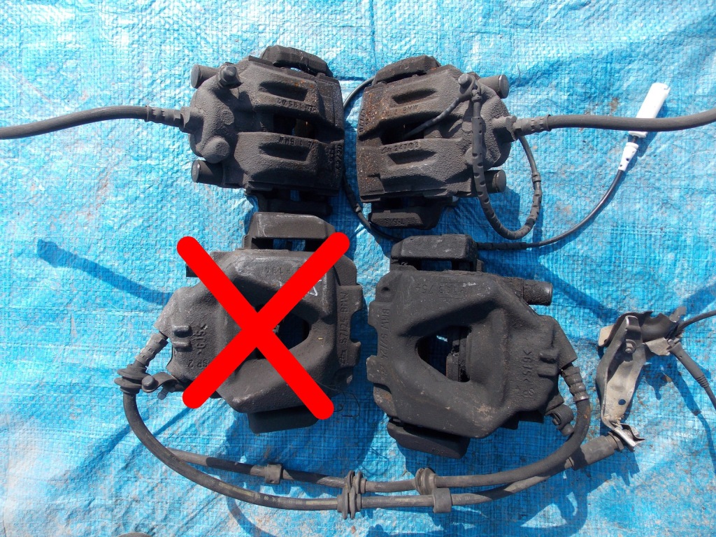 фото №1, Суппорт тормозной левый правый перед задняя e84 x1 2.0d