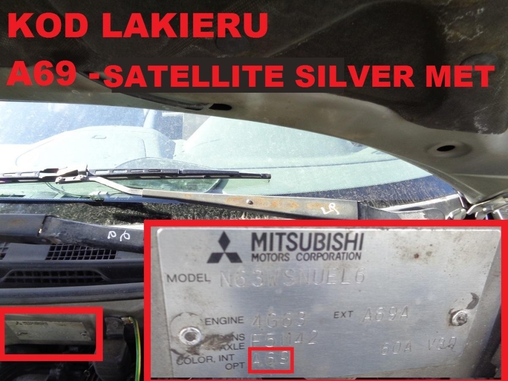 Петли капот mitsubishi space runner 2 99-03 a69 с Разборки