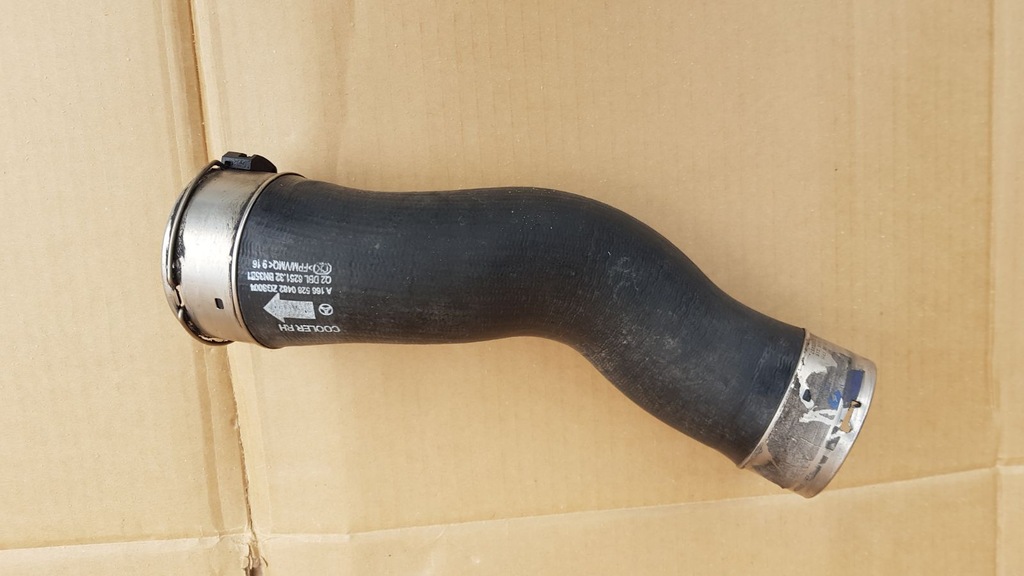 фото №1, Mercedes ml w166- шланг -інтеркулер -труба