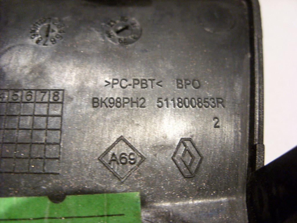 фото №6, Renault clio iv заглушка фаркоп бампер 511800853r