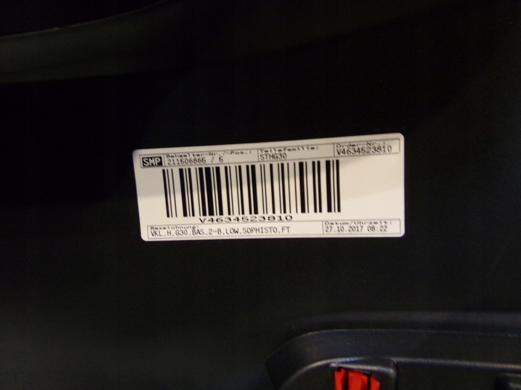 Bmw 5 g30 бампер pdc задня накладка різні кольори Київ