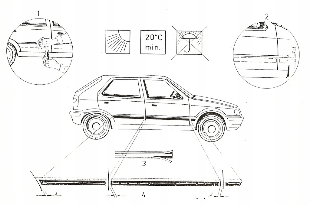 фото №8, Nissan note ii автомобільні накладки бічний, захист