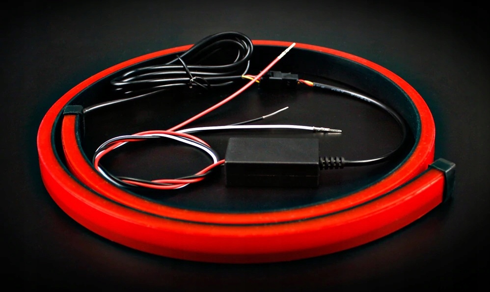 фото №12, Третій світло стоп led положення + плаваючий динамічні поворотник 100cm