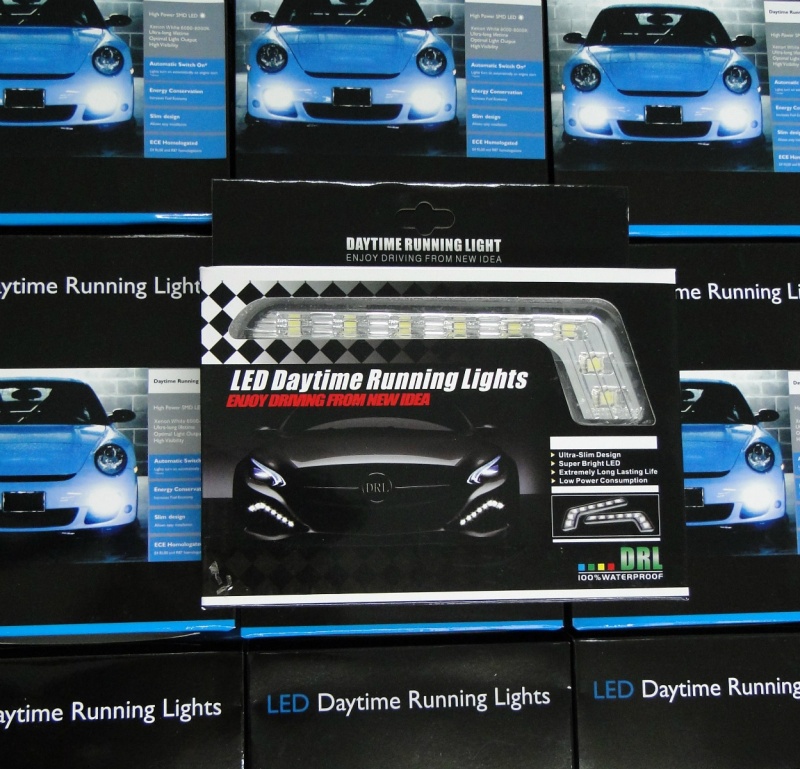 Mocne світло до рух dziennej led mercedes black Доставка