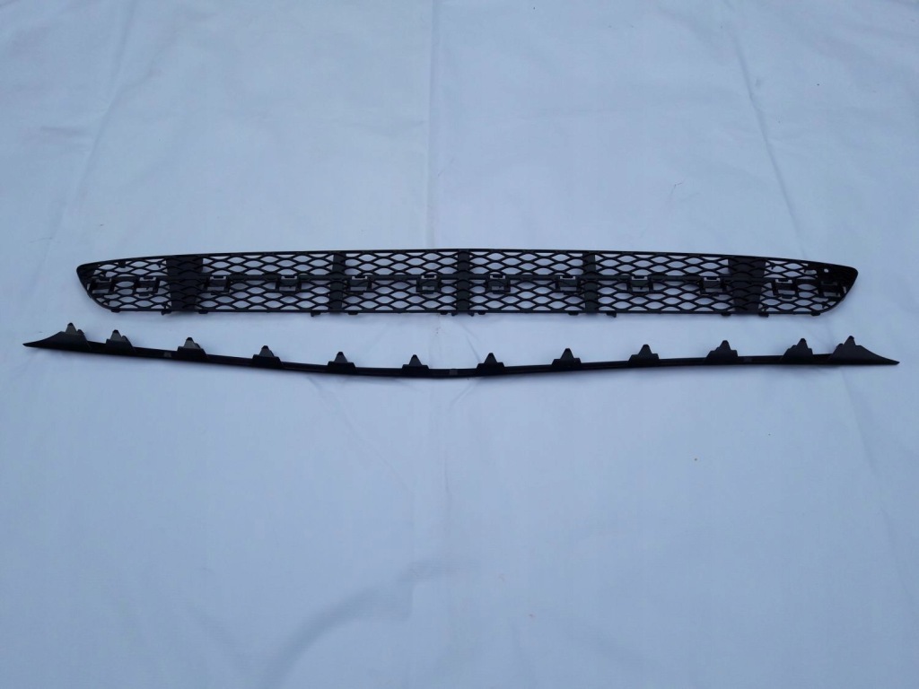 Решётка радиатора бампера mercedes e w211 02-06 środ + молдинг Цена