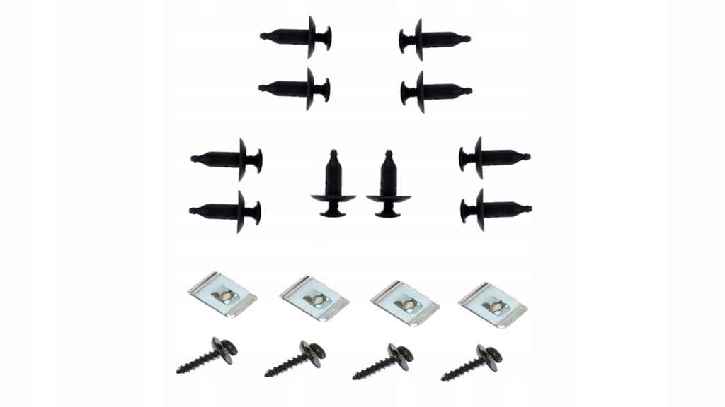 фото №1, Набор клипсы подкрылок клипса ford mondeo mk3 00-