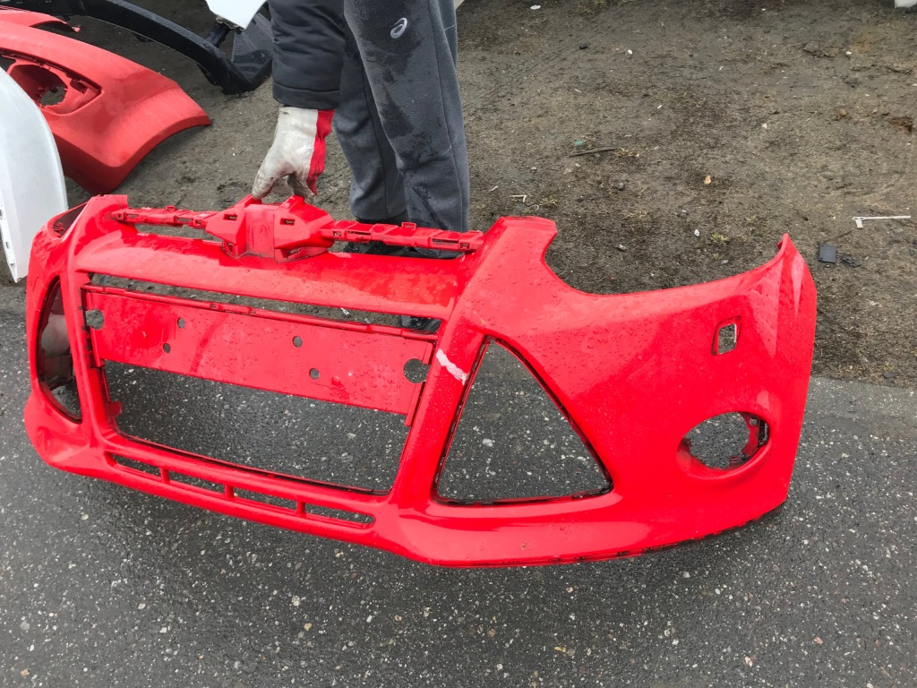 Ford focus mk3 11-14 бампер передний оригинальный Недорого