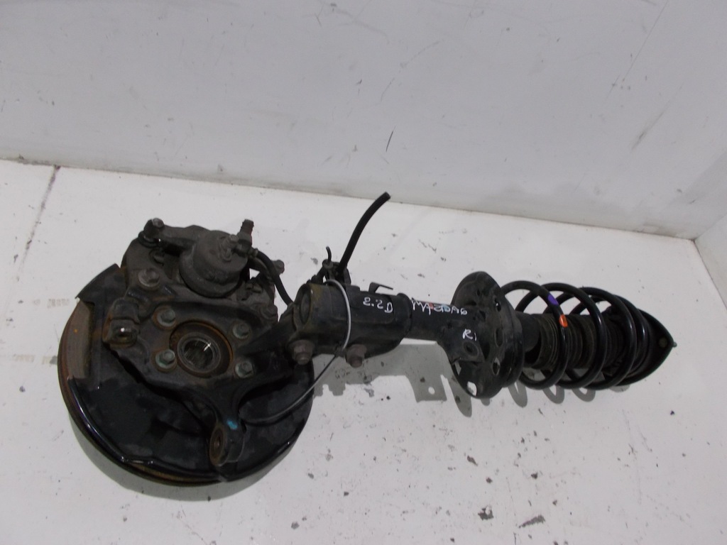 фото №1, Mazda 6 gj 2.2d амортизаторна стійка поворотний кулак ступиця права перед 16r