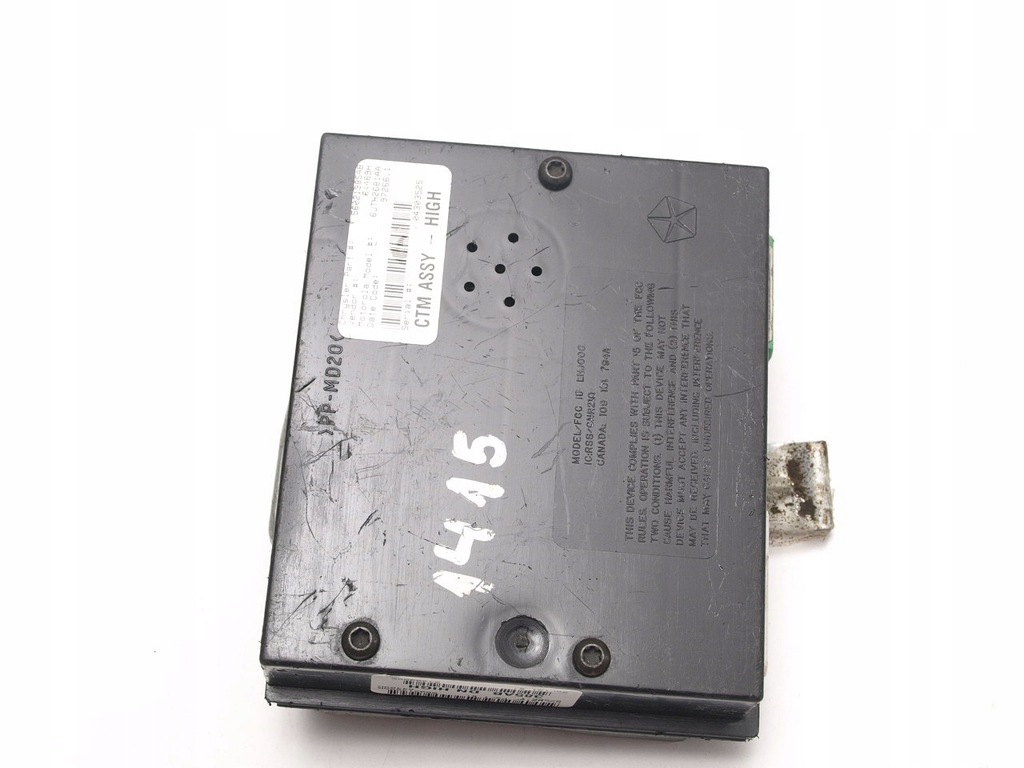 фото №1, Dodge durango 5.2 l v8 hemi бортовий комп'ютер двигуна 6jth2681aa