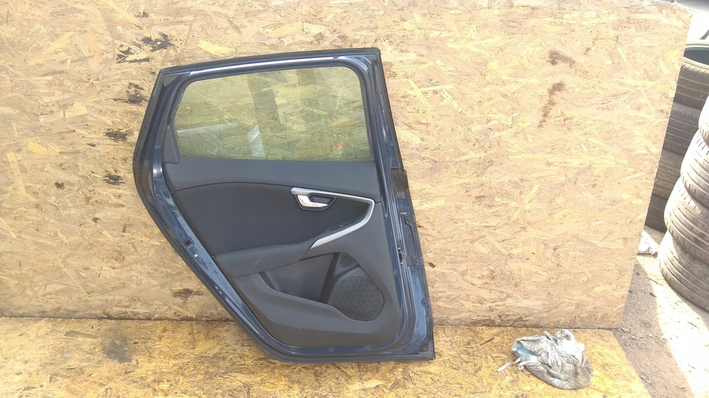 фото №5, Volvo v40 2 ii двері лівий задня колір caspian-blue