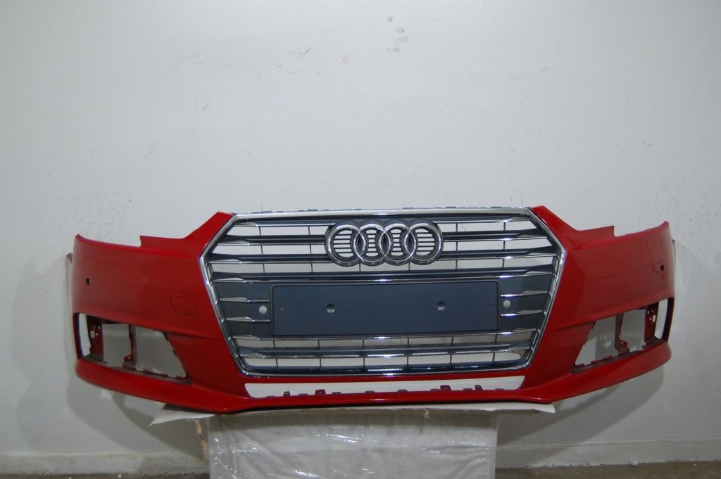 фото №1, Бампер audi a4 b9 8w0 8w 2017-2018 решётка радиатора хром