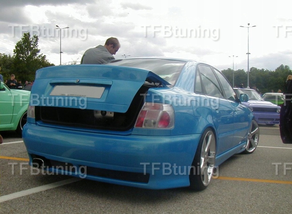 Спойлери порогові пороги audi a4 b5 tfb тюнінг Оригінал