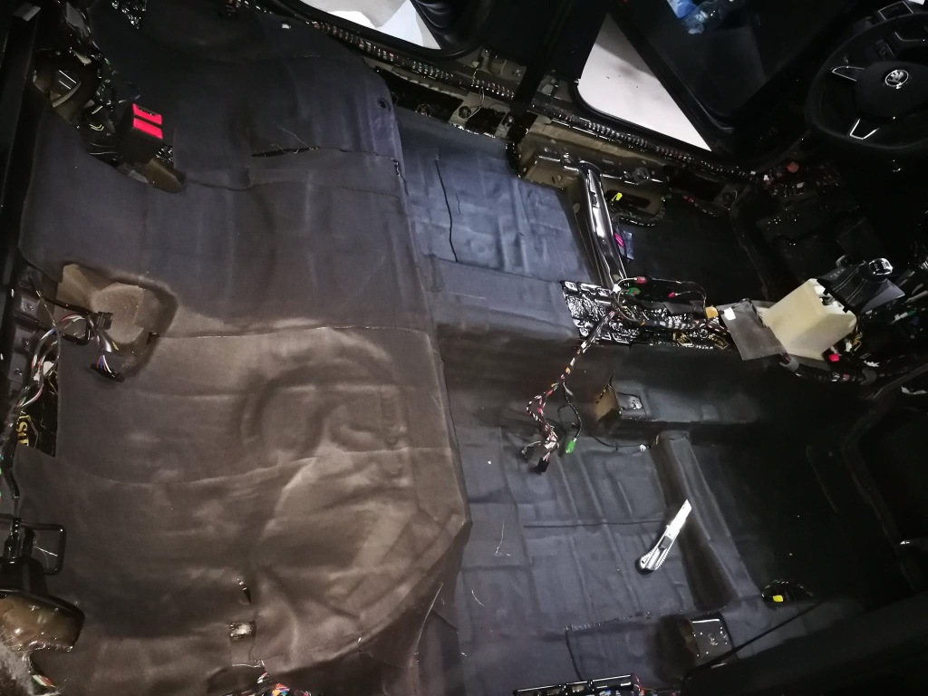 Мат пена шумоизоляционная hałas акустическая 9mm демпфирование szumów hałasu Киев