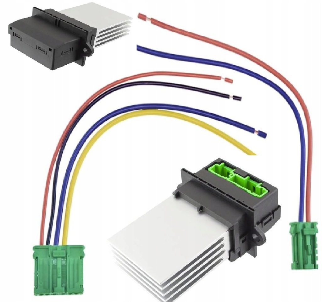 фото №1, Резистор резистор колодка штекер citroen c2 c3 c5