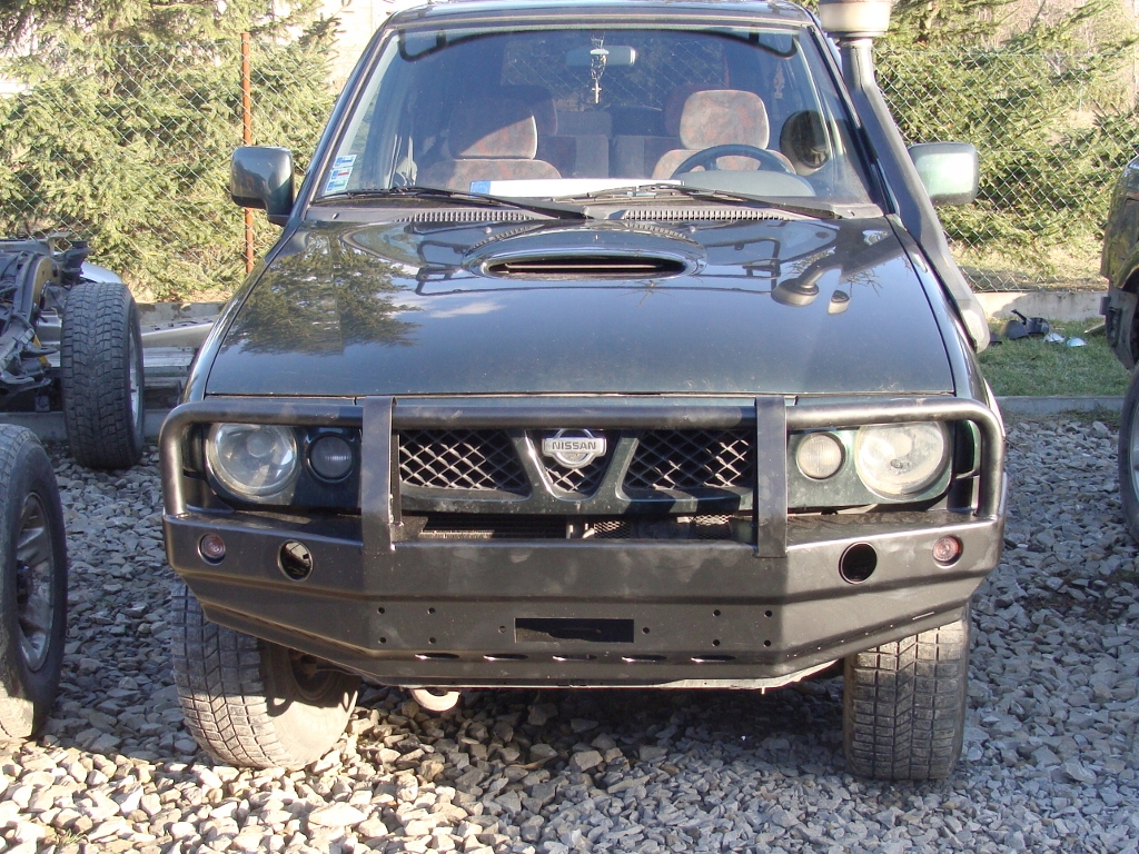 фото №10, Nissan terrano 2 бампер перед передній сталевий 4x4