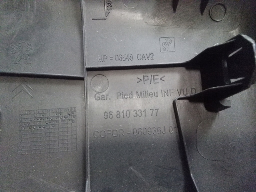 фото №6, Захист обшивка стійка peugeot partner iii 2010r.