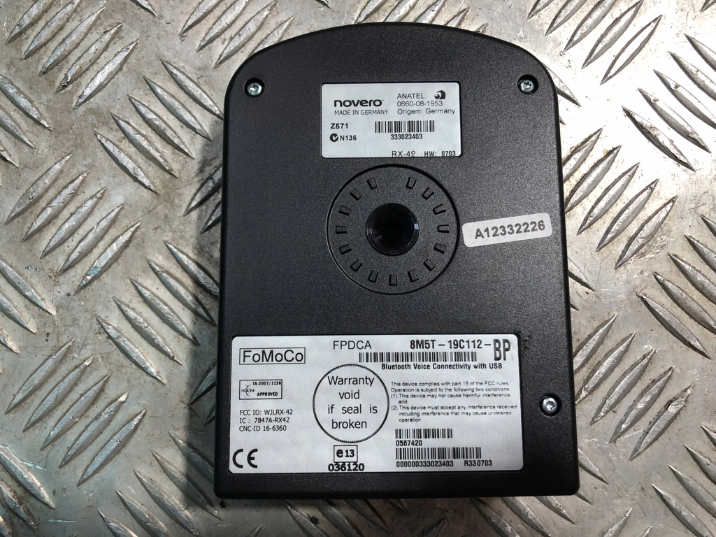 фото №1, 8m5t-19c112-bp модуль bluetooth ford s-max lift 201