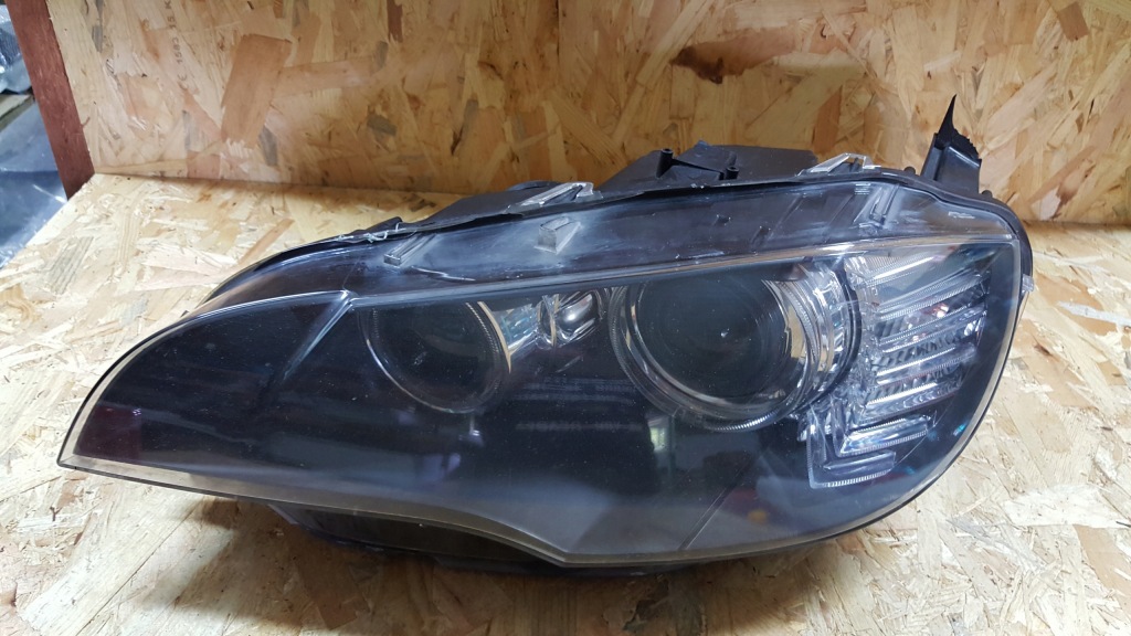 фото №1, Лампа левая левый перед передняя bmw x6 ксенон e71