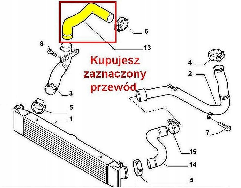 Citroen jumper 3,0 hdi труба пабтрубок  turbo интеркулер Недорого