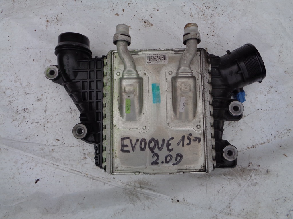 фото №1, Радиатор evoque lift 2015- 2.0d gj32-9l440-ab