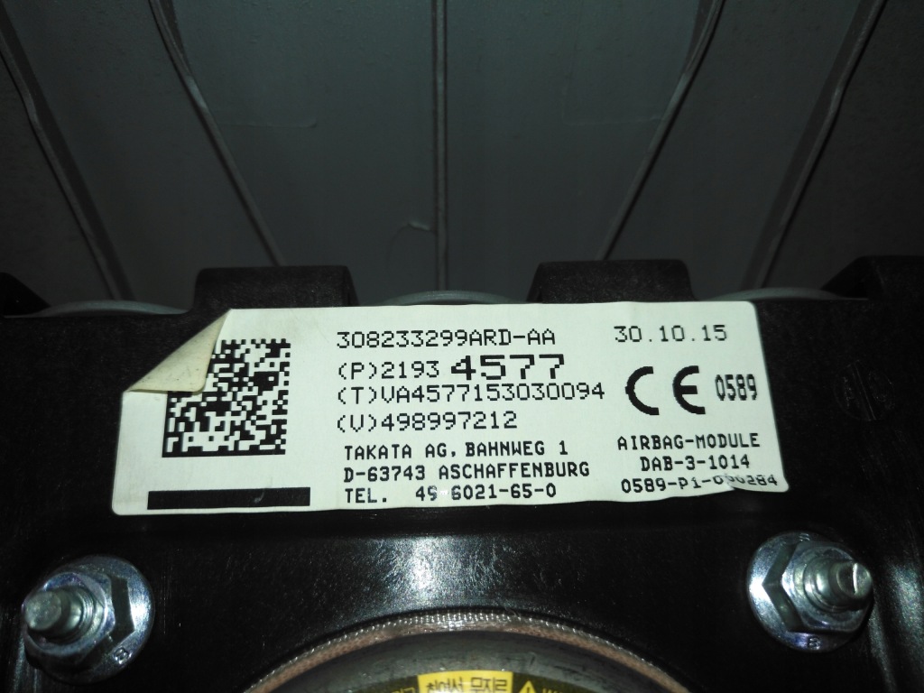 фото №4, Volvo fh4 fh 4 подушка подушка безпеки