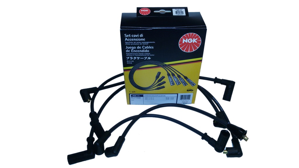 фото №1, Провода зажигания ngk rc-ft608 fiat uno tipo