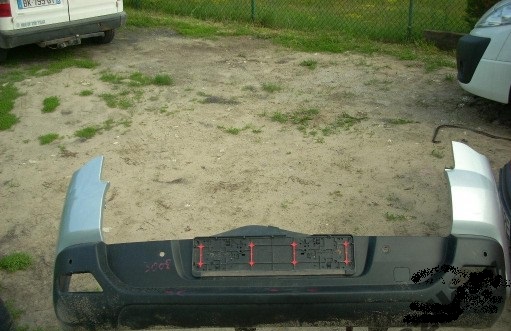 фото №1, Бампер задня задній peugeot 3008