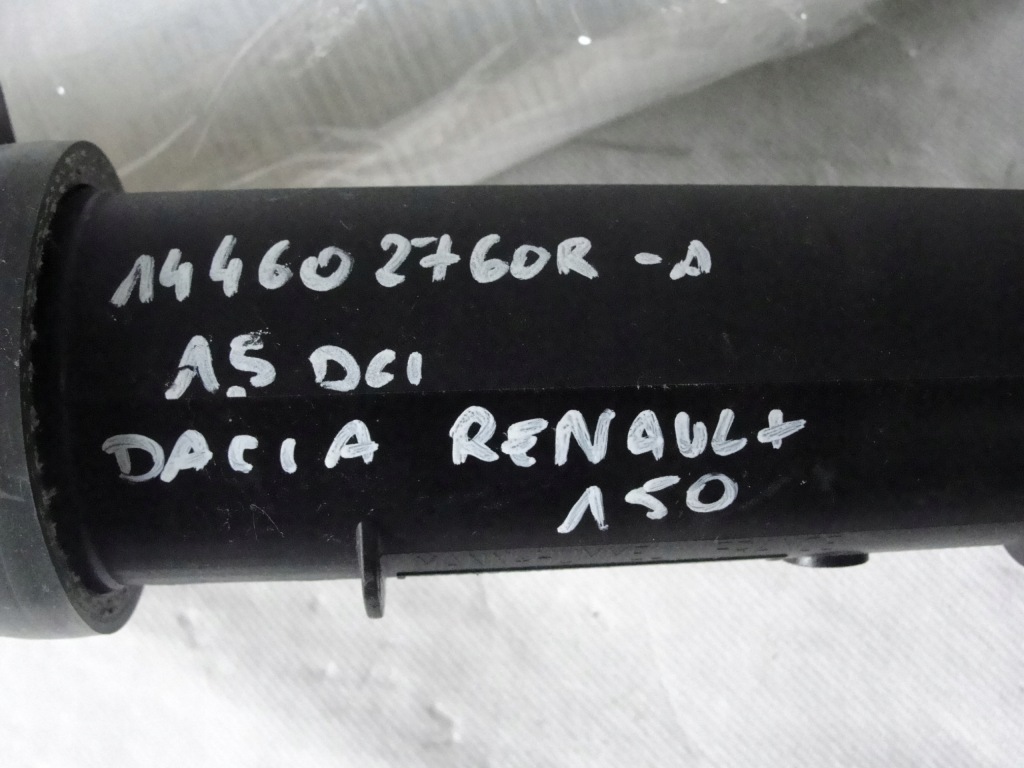 Труба інтеркулер dacia renault 1.5 dci 144602760r Доставка