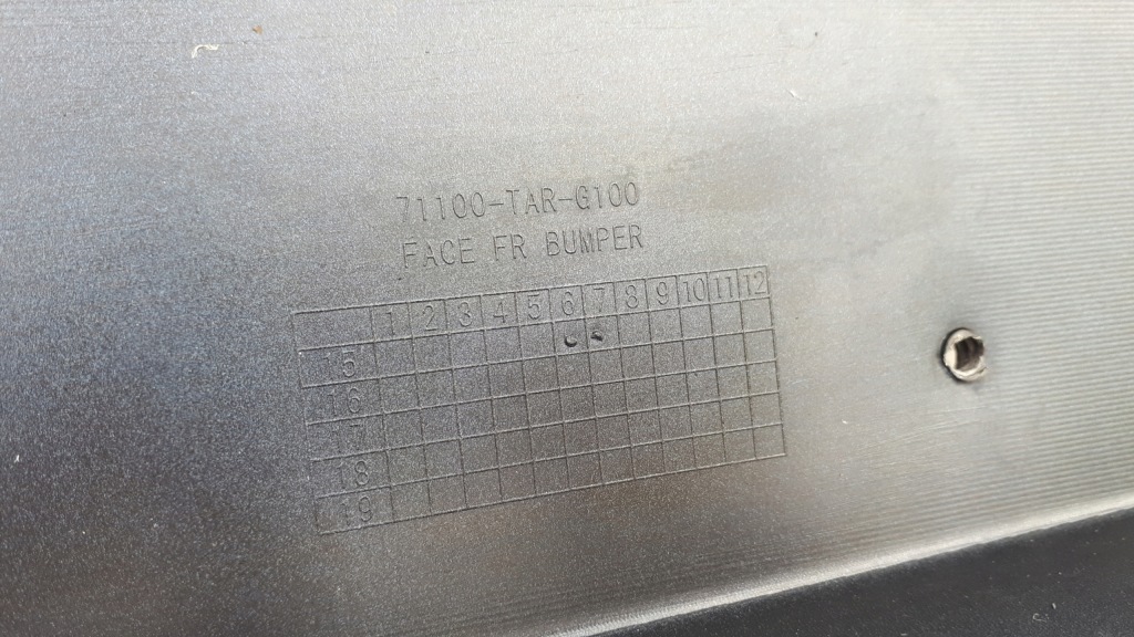 фото №10, Бампер перед honda jazz iii 71100-tar-g100 15-18