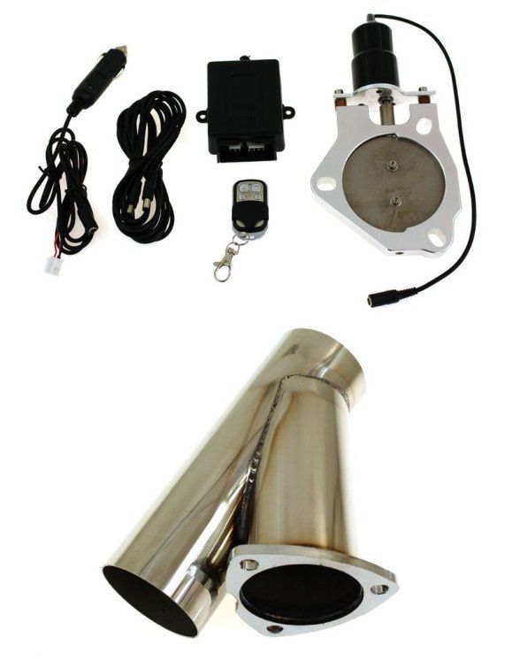 фото №10, Дроссельная заслонка выхлоп 2.75" 70mm v-band pilot