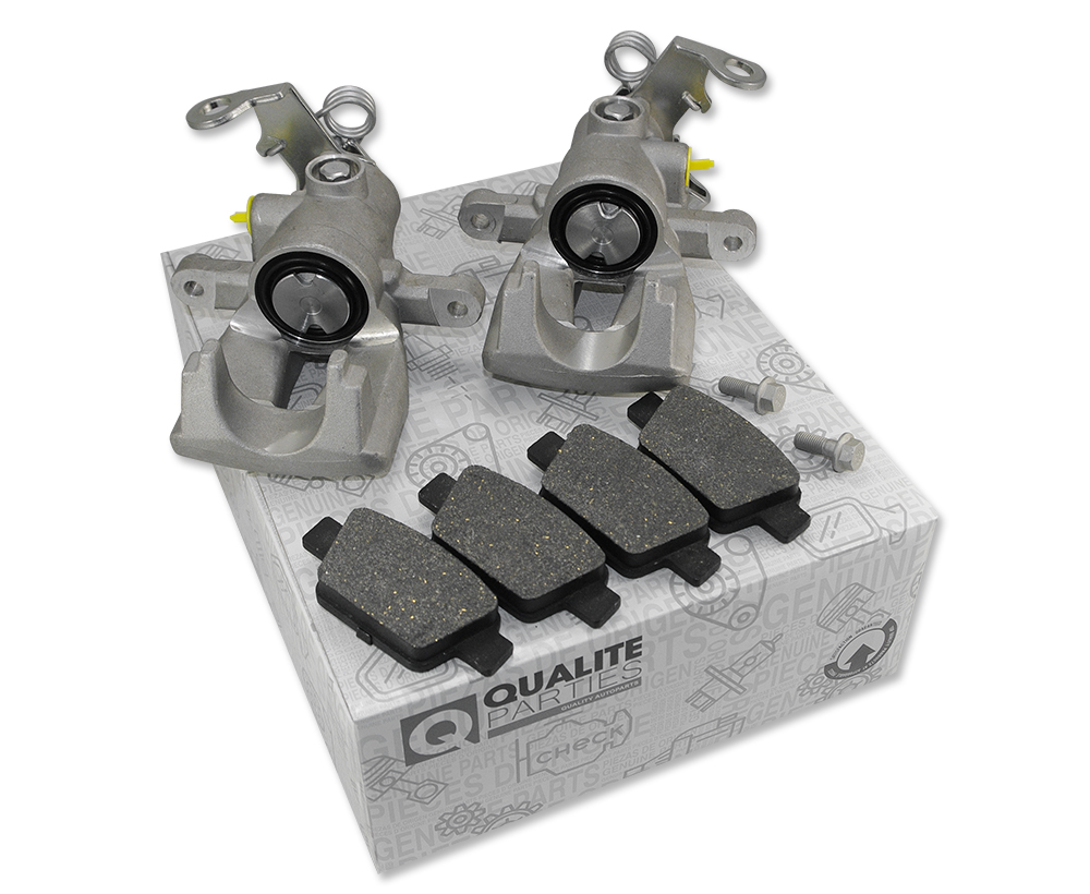 фото №1, 2x суппорт тормозной + тормозные колодки задняя fiat multipla stilo